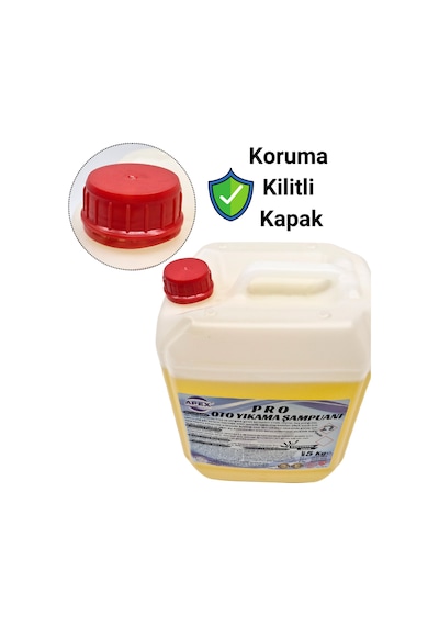 Araç Köpük Şampuanı 5 Kg, Oto Yıkama Şampuanı ,1/60 Konsantre