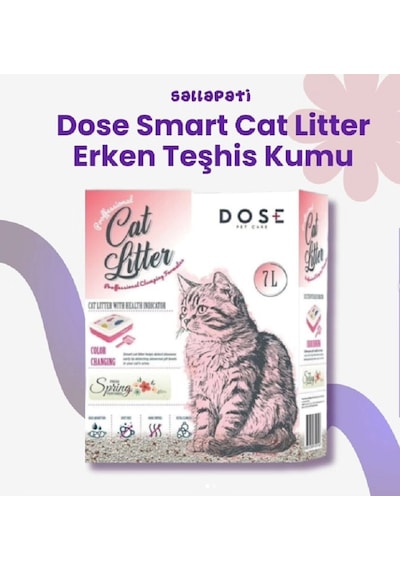 Smart Cat Litter Erken Teşhis Kedi Kumu 7 Lt
