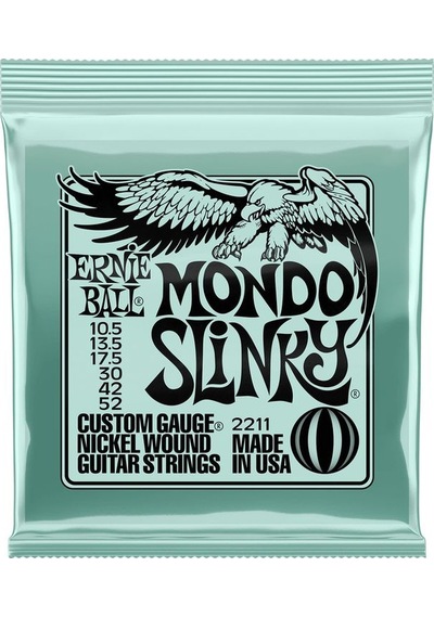 Ernie Ball 2211 Mondo Slinky Nickel Wound Elektro Gitar Teli (10.5-52)
