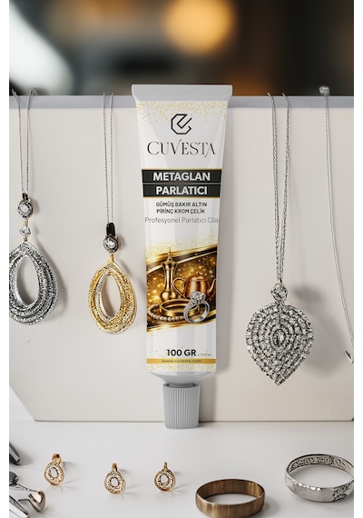 Cuvesta Metaglan Parlatıcı Gümüş/bakır/altın/krom/çelik/pirinç/nikel Parlatma Cilası Tekli 92939655