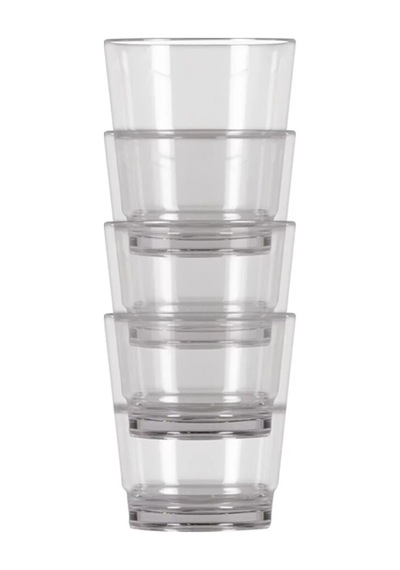 Kampa Stackable İstiflenebilir 4'lü Bardak Seti Çok Renkli