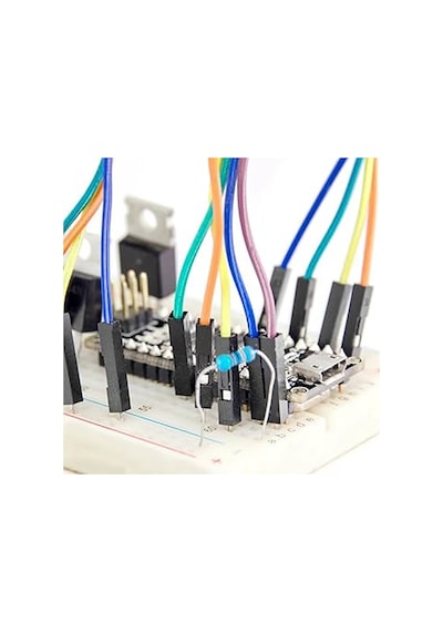 30cm 40 Pin Erkek Erkek Dupont Kablo Ayrılabilir 2.54mm 10renk Breadboard Atlama Kablosu Jumper Tes