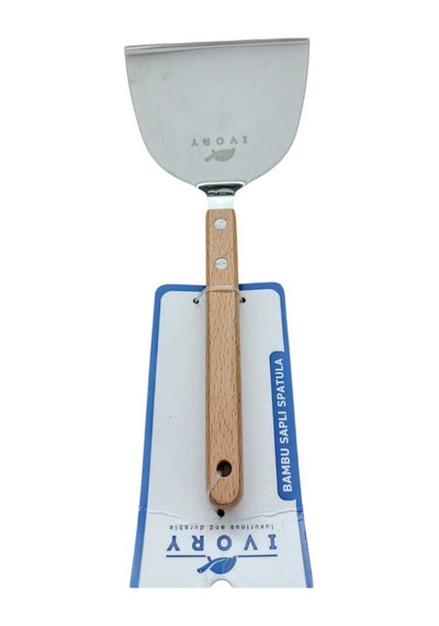 Bambu Saplı Spatula Kahverengi