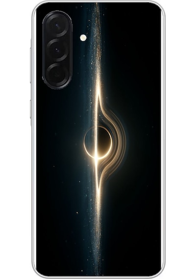 Samsung Galaxy A36 Uyumlu Galaksi Uzay Baskılı Silikon Kılıf Renkli