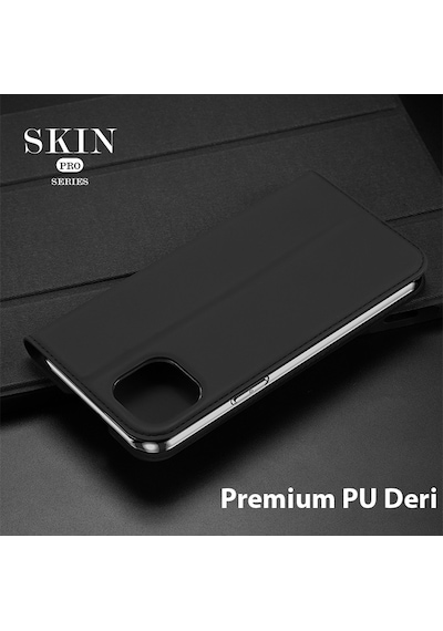 Dux Ducis Apple Uyumlu iPhone 14 Plus 6.7 Kılıf Skin Pro Series Flip Cover Ka