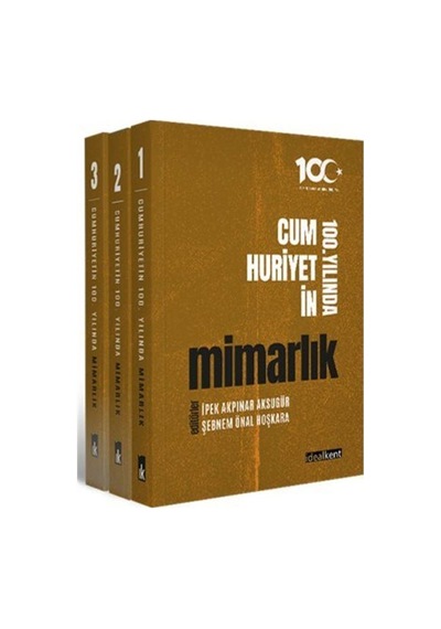 Cumhuriyetin 100. Yılında Mimarlık 3 Cilt / Kolektif