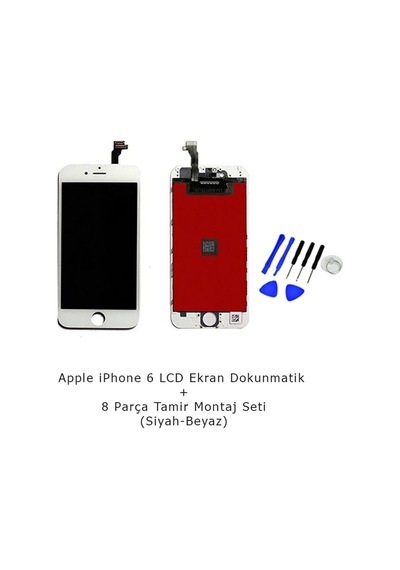 Apple Uyumlu iPhone 6 Lcd Ekran Dokunmatik Panel + Tamir Seti (288726866)