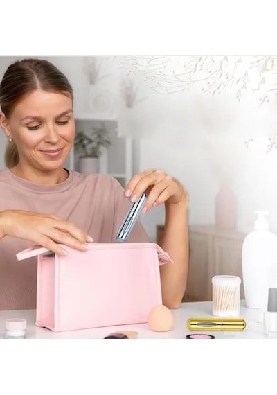 Mini Doldurulabilir Seyahat Parfüm Şişesi - 5 Ml Kapasite 0000 Parlak Vernik