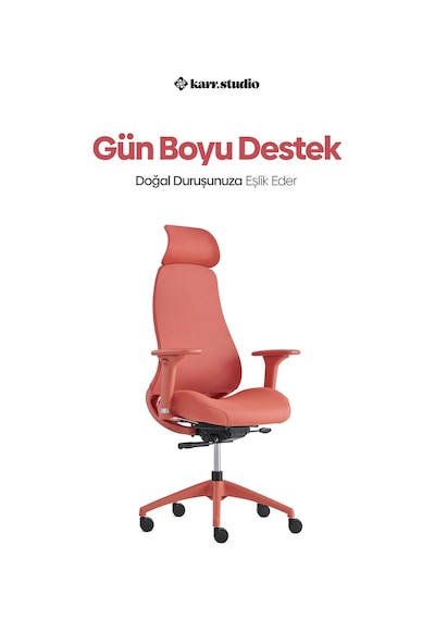 Karr Office Lizbon Ergonomik Çalışma Koltuğu