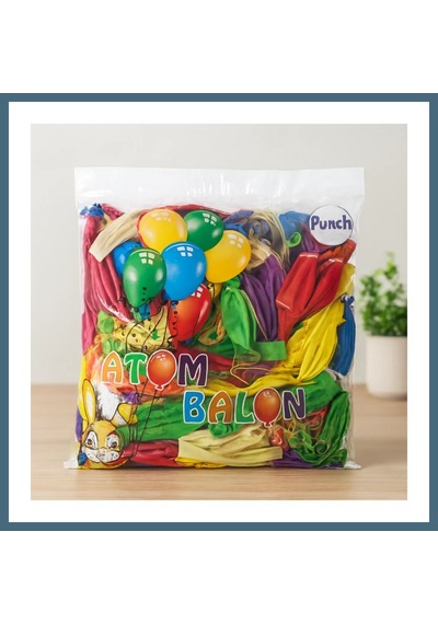 Bezos Büyük Balon 100'lü Agc Çok Renkli