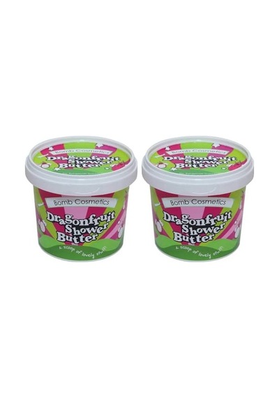 Bomb Cosmetics Dragonfruit Duş Kremi 320 G 2 Paketi Açık Mavi