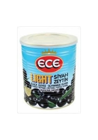 Ece Light Siyah Zeytin 400 G