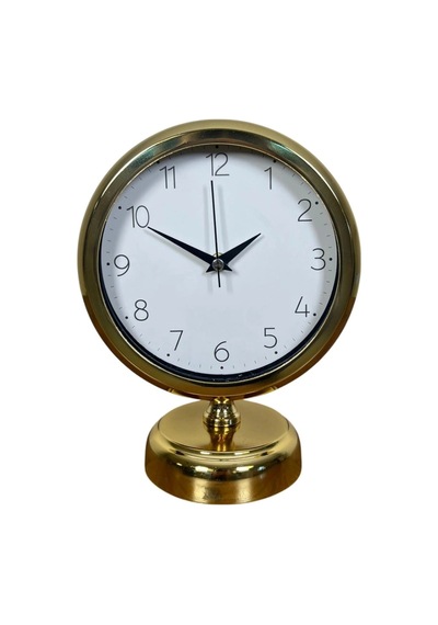 Golden Time 25 X 20 Cm Metal Masa Saati Çok Renkli