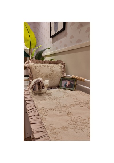 Bahar Bebek Nevresim Takımı Vizon Renk - 100 X 150 Kahverengi