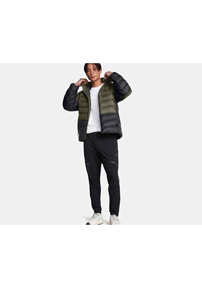 Under Armour Legend Down Hooded Jacket Erkek Outdoor Montu 1385837-390 Haki Haki