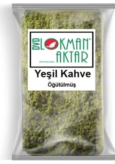 Dvd Lokman Aktar Çiğ Yeşilkahve Toz 50 G
