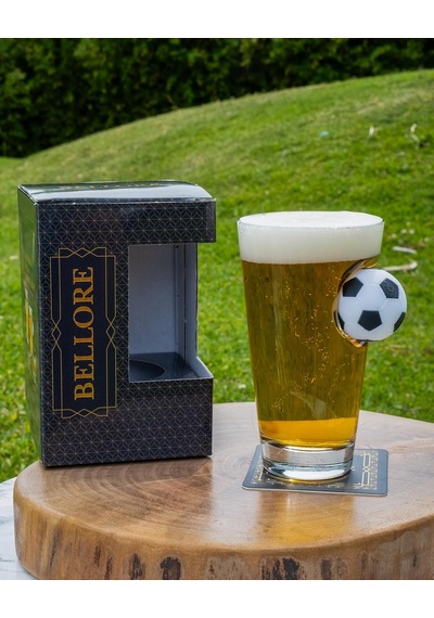 Bellore Futbol Toplu Özel Bira Hediyelik Bardak 465cc Top Diğer
