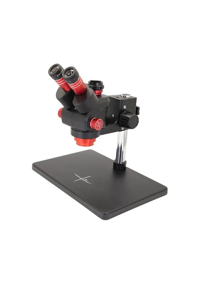 Myscope My-7s Trinoküler Stereo Mikroskop 6.5x-58x Sürekli Zoom 360 Ayarlanabilir Elektronik Tamir Mikroskobu