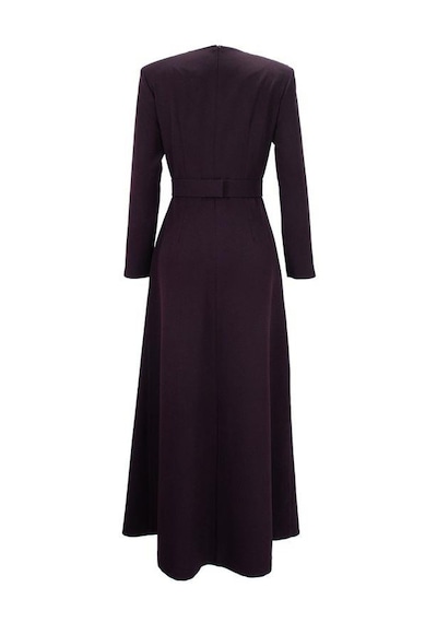 Senna Lırıo Dress Bordo Bordo