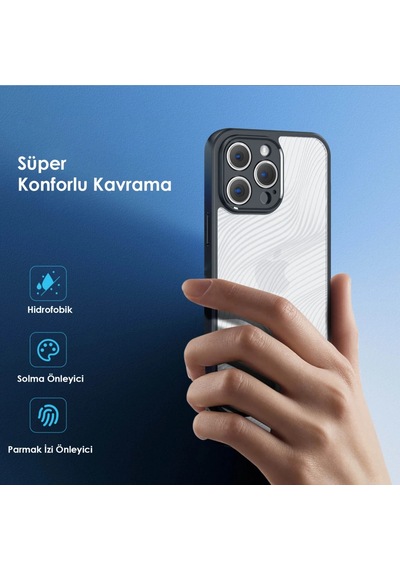 Dux Ducis İphone 12 Pro Aimo Series Premium Buzlu Sert Pc-tpu Kılıf- 5775