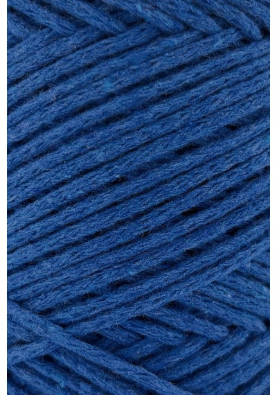Premium Koton Pamuk Makrome İpi 2mm Cotton Zincir Makrome Çanta İpi Supla İpi Koton İp Saks Mavisi