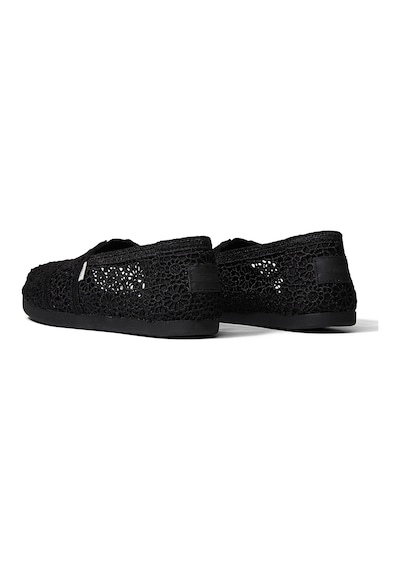 Espadril / Keten Kadın 10016254 Toms Moroccan Crochet Wm Aclass Black Siyah