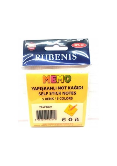 Rubenis Yapışkanlı Not Kağıdı Rps-12