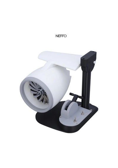 Turbo Motor Tasarımlı Hava Nemlendirici, Ayarlanabilir Hızlı, Led Işıklı Sessiz Soğutucu Fan
