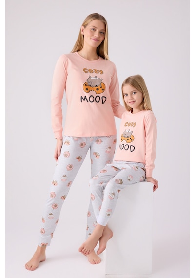 Rolypoly Kadın Turuncu Pijama Takımı Turuncu