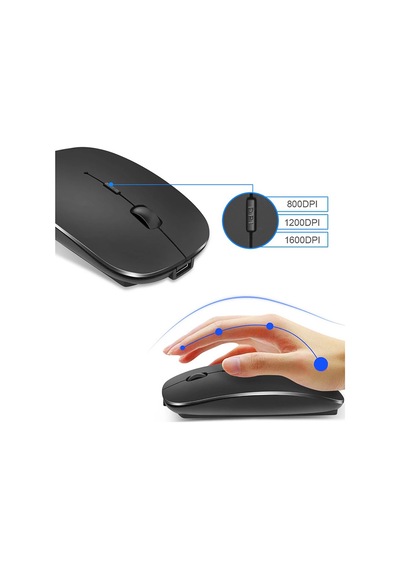 Moserini 2.4 Ghz Kablosuz Bluetooth Mouse
