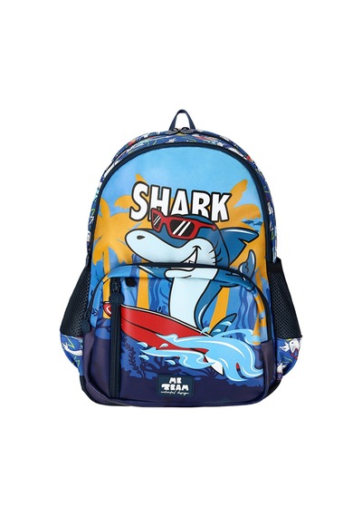 Me Team Dört Bölmeli Erkek Çocuk Okul Sırt Çantası - Shark/köpek Balığı - 25185 Çok Renkli
