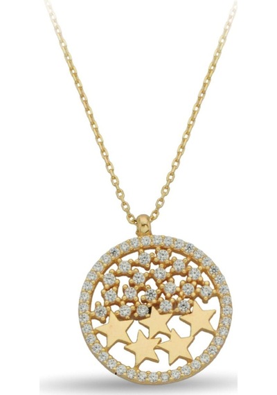 Çgk Çiğdem Gürel Kuyumculuk Taşlı Altın Kolye 14k Gold