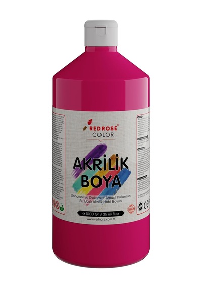 Fuşya Akrilik Boya 1000 Gr