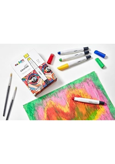 Art Crayon Boya 12'li Sert Kutu 0