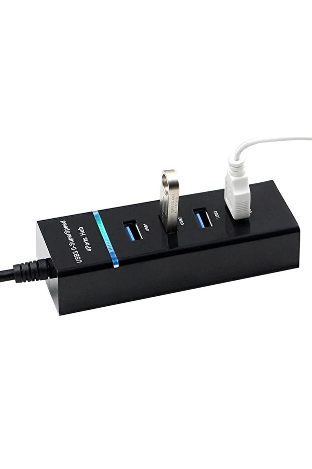 4 Port Usb 3.0 Hub Çoğaltıcı Çoklayıcı Swıtch Hızlı Usb Çoklama Dişi Splitter Laptop Bilgisayar Için
