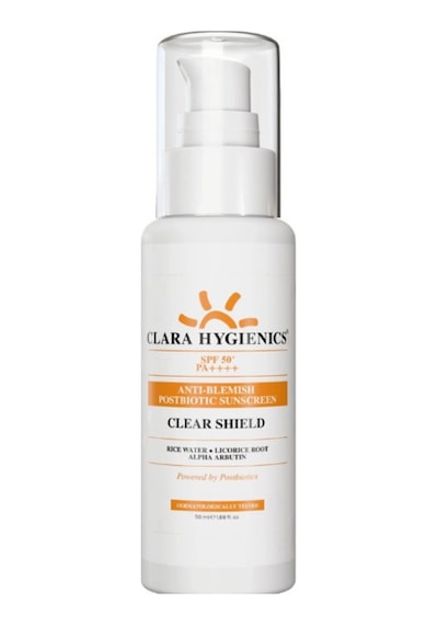 Clara Hygienics Clear Shield Spf50+ Leke Karşıtı Yüz Güneş Kremi 50ml