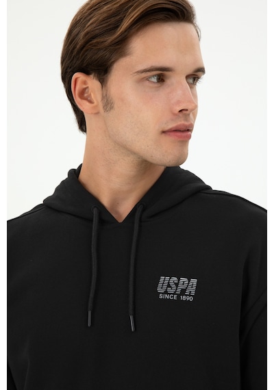 U.s. Polo Assn. Erkek Siyah Sweatshirt 50293442-vr046 Siyah