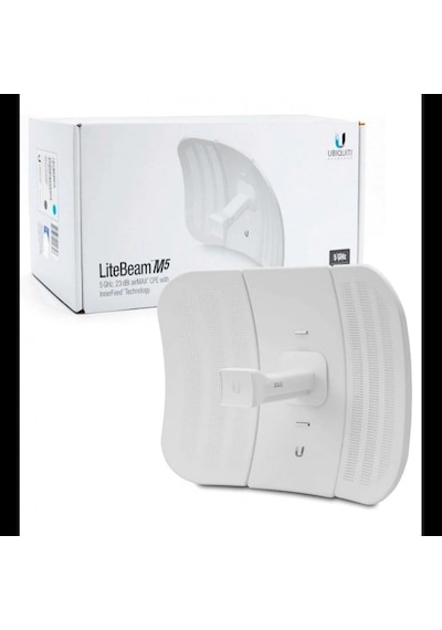 Ubıquıtı Lbe-m5-23, Litebeam, 5ghz, 100mbps, 23dbi Anten, 5km Menzil Cpe