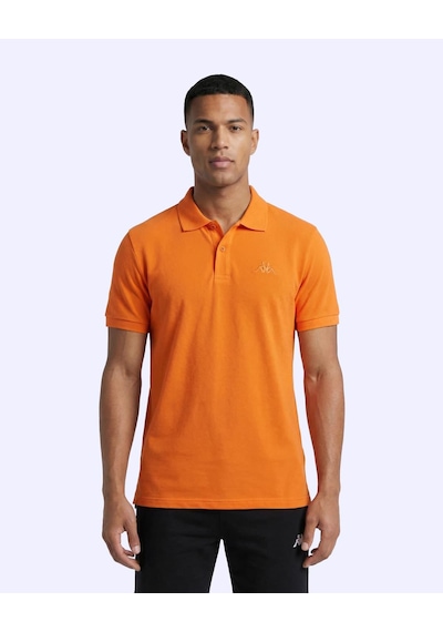 Kappa Fausto Erkek Koyu Turuncu Regular Polo Yaka Tişört