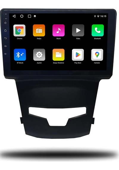 Avaydel Ssangyong Korando Android Carplay Multimedya 2014+ 8GB RAM + 128GB Hafıza + 4 Çekirdek