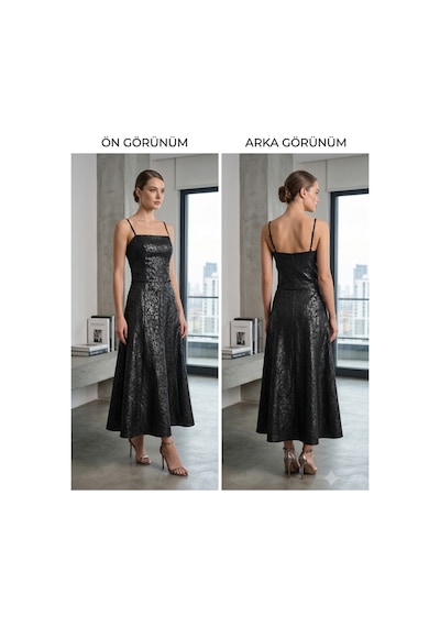 Gül&can Butik Abiye Işıltı Ve Zarefetin Birlesimi Gümüş