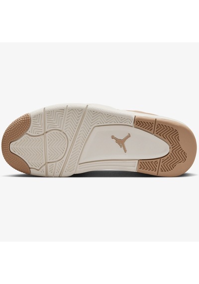 Nike Air Jordan 4 Rm Leather Unisex Sneaker Hakiki Deri Günlük Spor Ayakkabı Krem