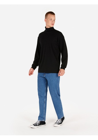 Colin's Colins Normal Kesim Balıkçı Yaka Siyah Erkek Uzun Kol Tişört Cl1066054 Siyah Colin's Colins Normal Kesim Balıkçı Yaka Siyah Erkek Uzun Kol Tişört Cl1066054 Siyah
