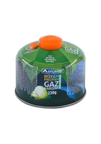 Orcamp Gaz Kartuşu Tüp 230 Gr Kts-230 Çok Renkli