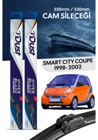 Smart City Coupe Silecek Takımı 1998-2002 Uyumlu 530mm/530mm