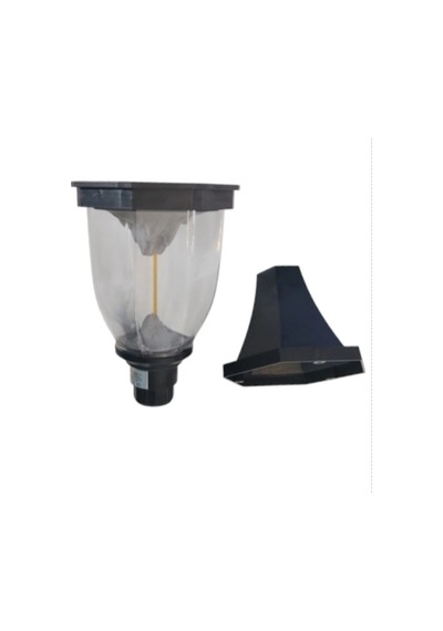 Dpa 7w Amber Işın Set Üstü Solar Led Güneş Enerjili Şarjlı Armatür Lamba 2000k 190lm Ip65