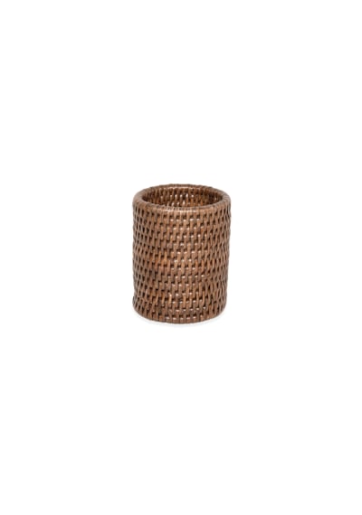 Basket Diş Fırçalık, Tezgah Üstü - Kahve Kahve