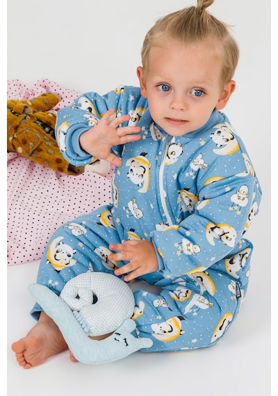 Babymod Elyaf Dolgulu 2,5 Tog Kız /erkek Çocuk Uyku Tulumu Desenli Mavi