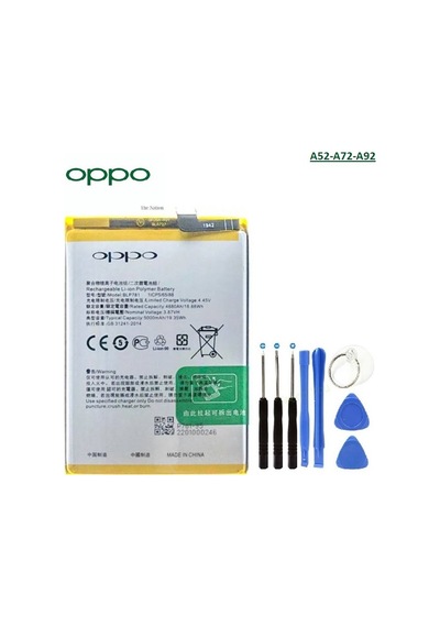 Oppo A52-A72-A92 Pil Batarya Blp781 + Tamir Seti