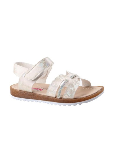 Papuçcity Arzen 02418 Orto Pedik Kız Çocuk Sandalet Bej